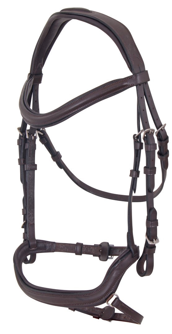 Platinum Anatomical drop noseband