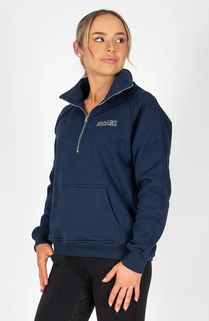 BARE Quarter Zip Teddy Pullover Sweater