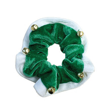 Load image into Gallery viewer, Hair Scrunchie - Christmas Bells
