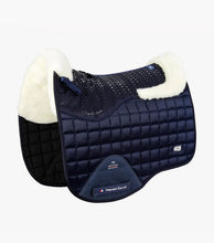 Load image into Gallery viewer, Capella Close Contact Merino Wool Dressage Square Saddle Pad
