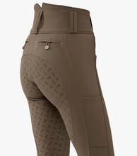 Load image into Gallery viewer, Premier Equine Coco II Ladies Gel Full Seat Riding Breeches, high waisted - Walnut
