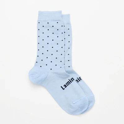 Merino Wool Crew Socks | Woman + Man | Cornflower