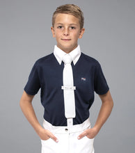 Load image into Gallery viewer, Premier Equine Mini Antonio Boy&#39;s Short Sleeve Show Shirt
