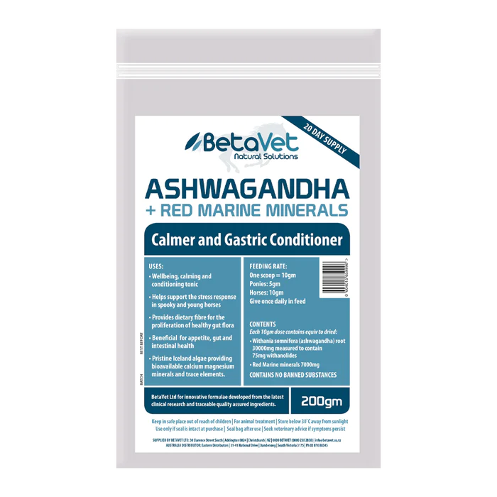 Betavet ASHWAGANDHA + RED MARINE MINERALS