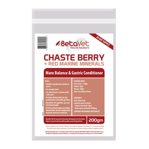 CHASTE BERRY + RED MARINE MINERALS