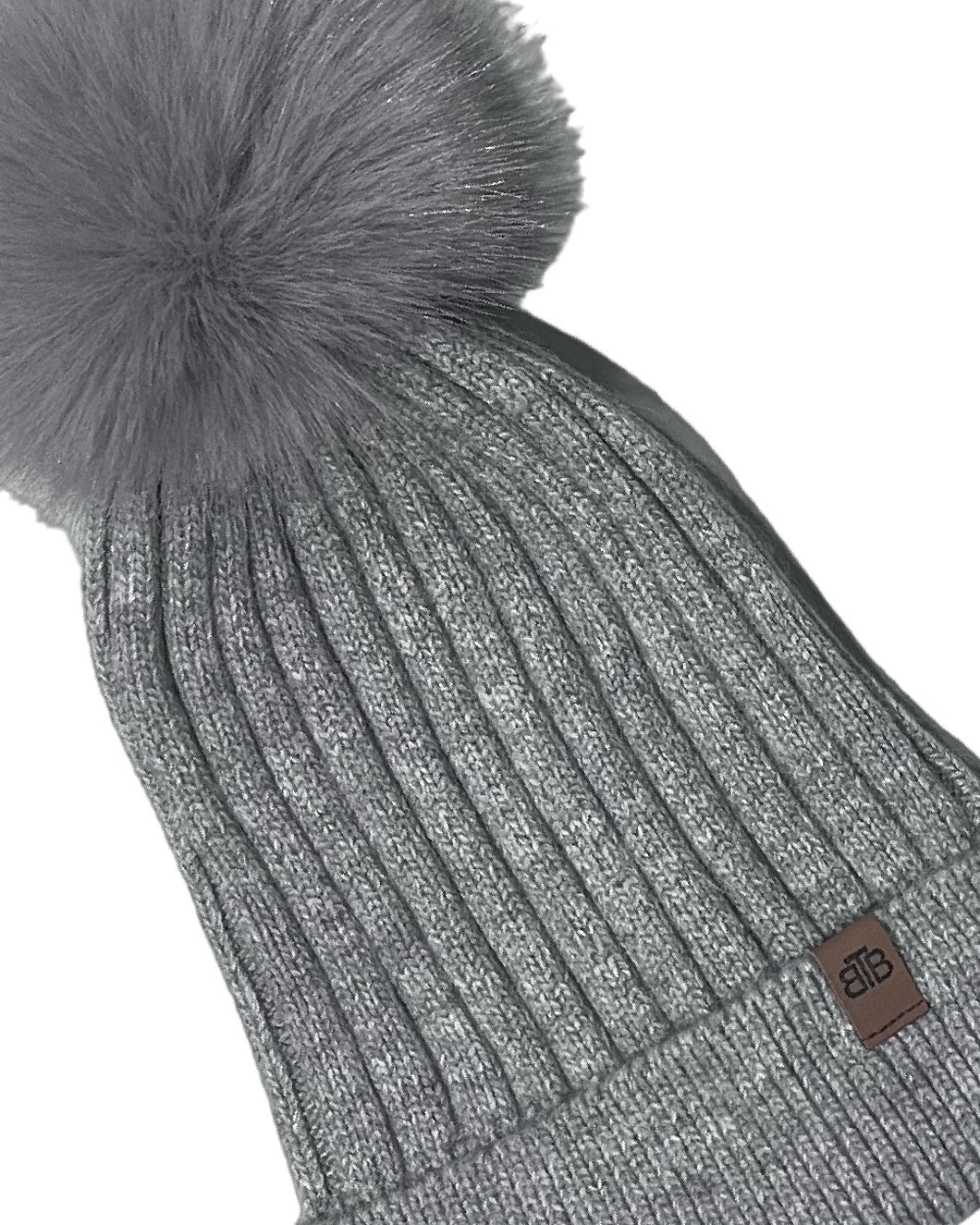 BTB WOOL BLEND POMPOM BEANIE