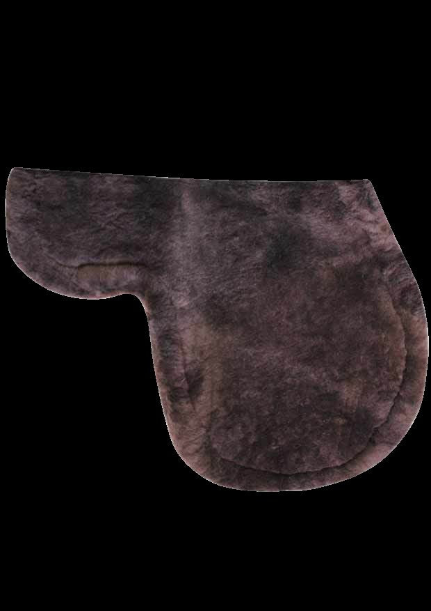 Classic sheepskin jump saddle pad