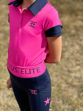 Load image into Gallery viewer, Equus Elite - Kids Matching Polo (Pink)
