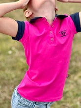 Load image into Gallery viewer, Equus Elite - Kids Matching Polo (Pink)
