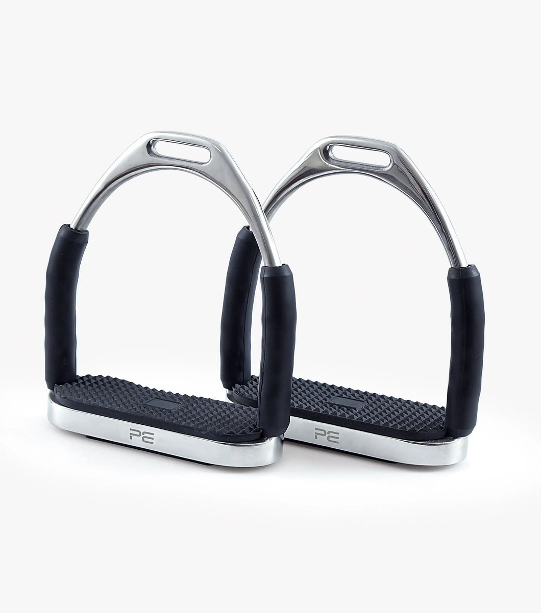 Premier Equine Stainless Steel Flexi Stirrups