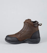 Load image into Gallery viewer, Vinci Waterproof Zip Front Boot Brown
