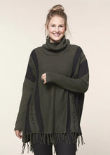 Load image into Gallery viewer, Turtleneck Poncho Sweater Kerrits EQL
