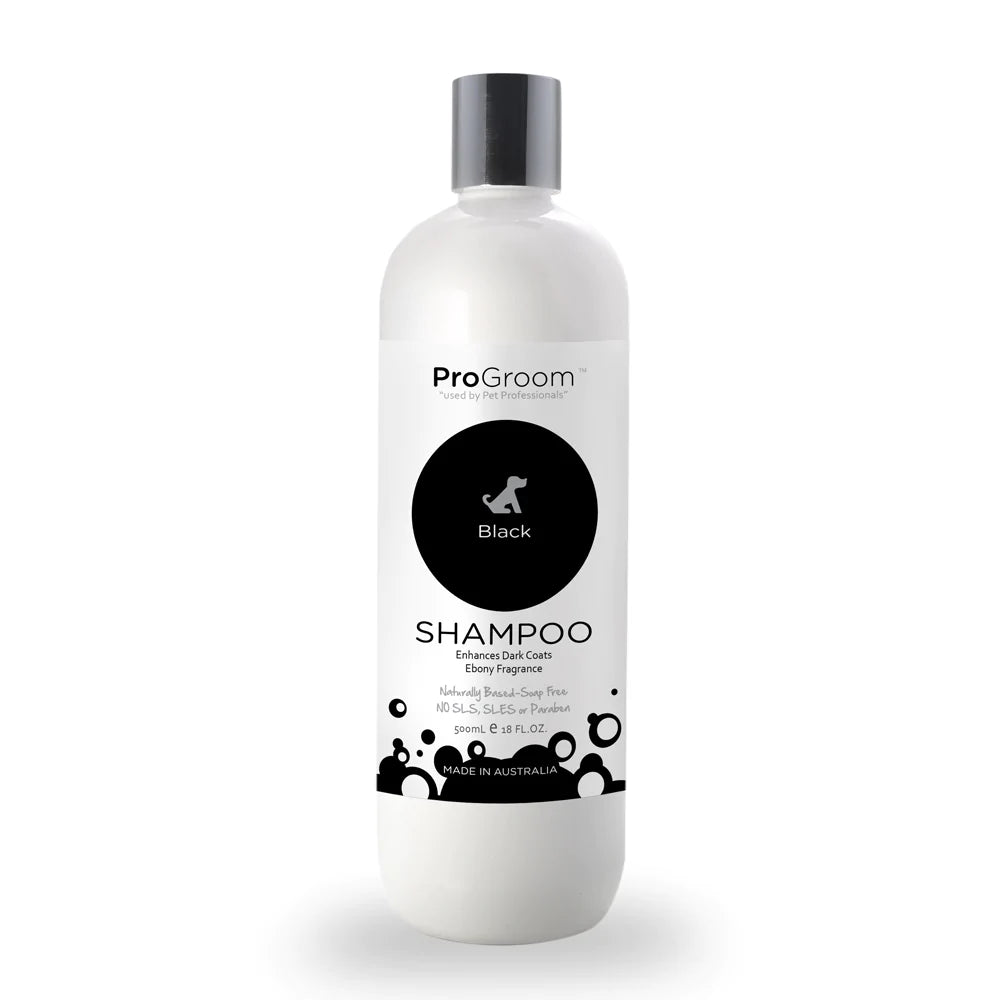 ProGroom Black Shampoo - 500ml concentrate 1-3