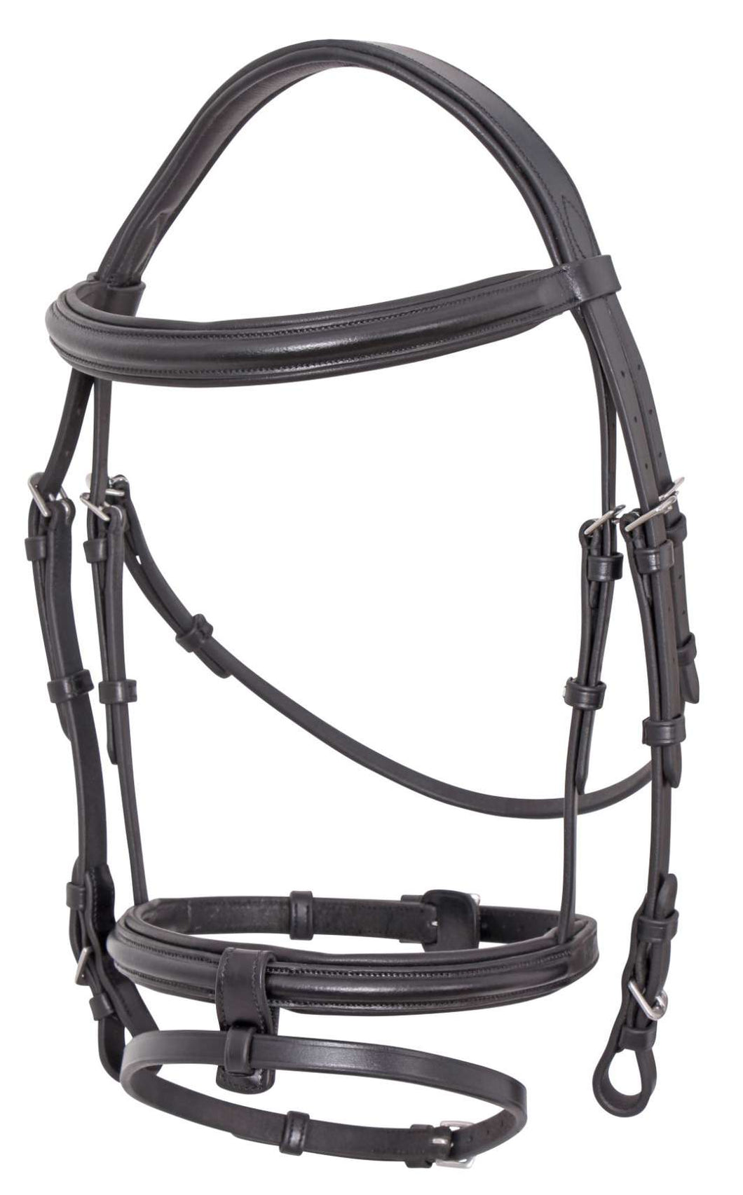 Cavallino Shaped Padded Bridle