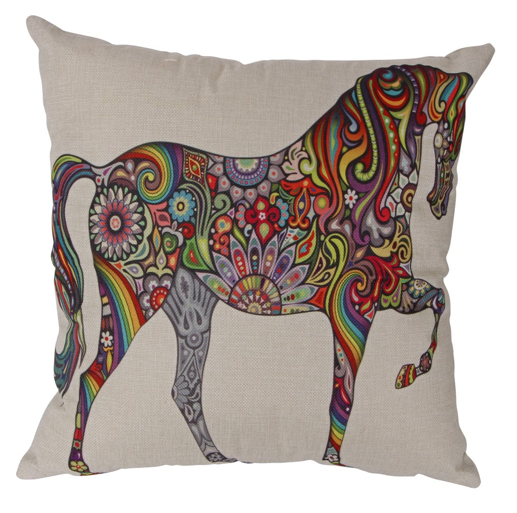 CAVALLINO CUSHION / MOSIAC HORSE