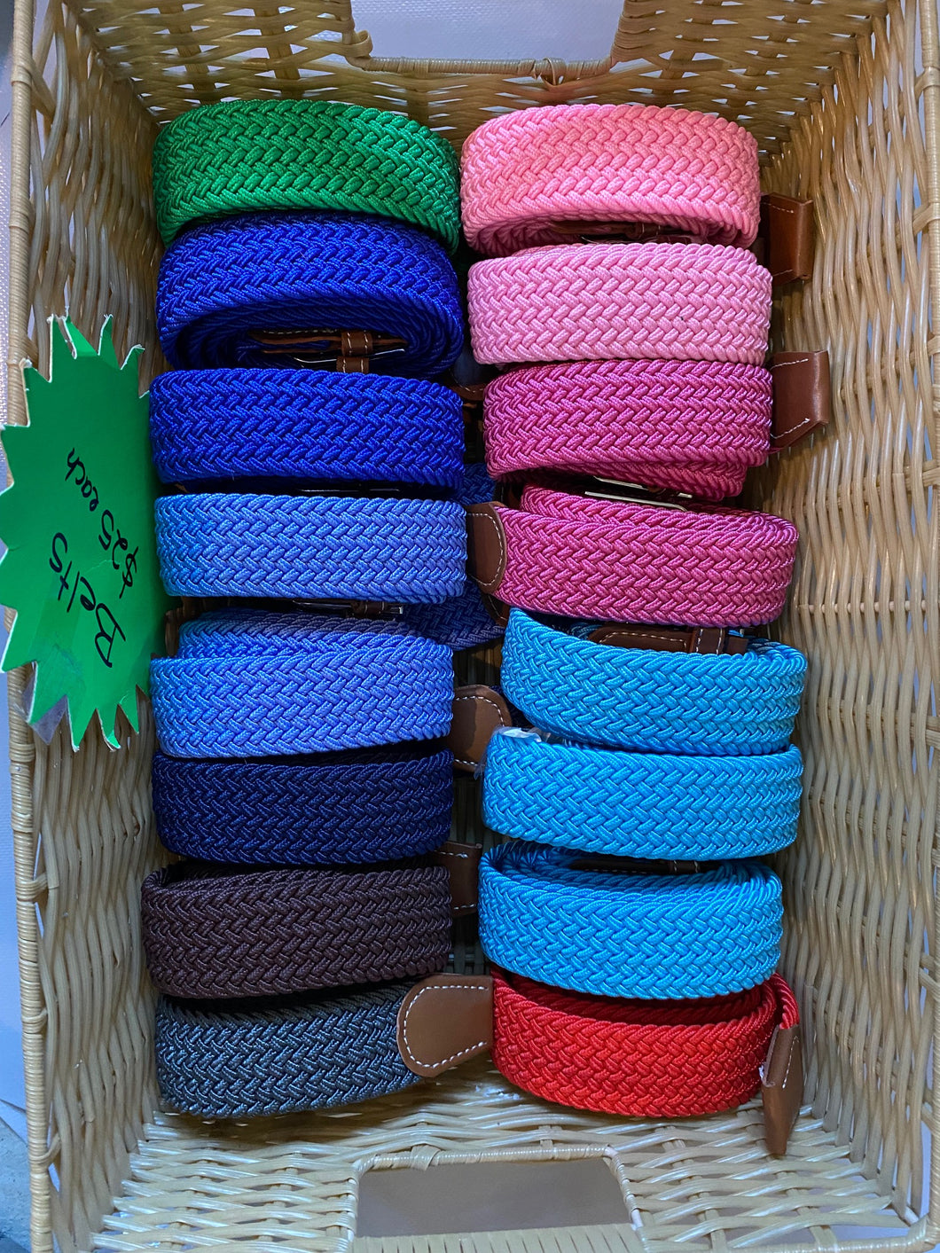 Woven Stretch Belts