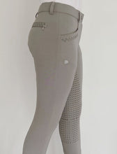 Load image into Gallery viewer, BTB &#39;MOLLY&#39; COOLMAX BAMBOO BREECH IN NAVY, GREY &amp; WHITE &amp; GREEN
