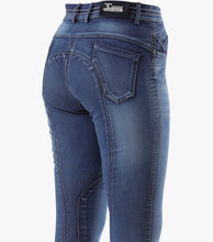 Load image into Gallery viewer, Roxy Ladies Denim Riding Breeches
