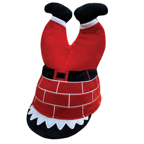 SANTA'S STUCK CHIMNEY HAT SILK