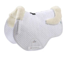 Load image into Gallery viewer, Close Contact Merino Wool European GP/Jump Square saddle pad
