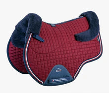 Load image into Gallery viewer, Close Contact Merino Wool European GP/Jump Square saddle pad
