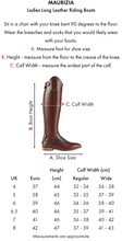 Load image into Gallery viewer, Mazziano Ladies Long Leather Dress Riding Boot
