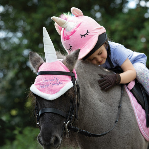 UNICORN HORSE HOOD BONNET