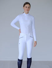 Load image into Gallery viewer, BTB &#39;ALYSSA&#39; WHITE COMPETITION BREECHES
