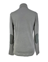 Load image into Gallery viewer, BTB MERINO ZIP FRONT PULLOVER - Slate  grey  color
