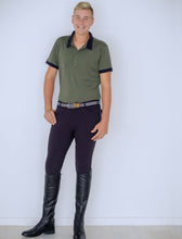 Load image into Gallery viewer, MEN&#39;S PLAIN FRONT BAMBOO BREECH -BEIGE AND NAVY
