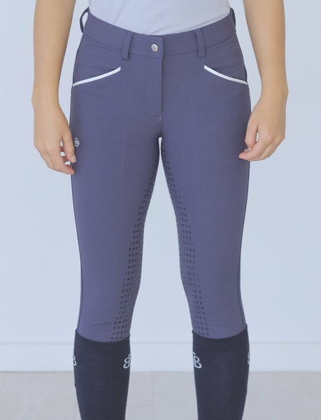 BTB 'DELILAH' BREECH IN DUSKY BLUE