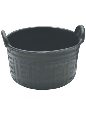 Feed Tub Recycled Rubber 34L 2-handle