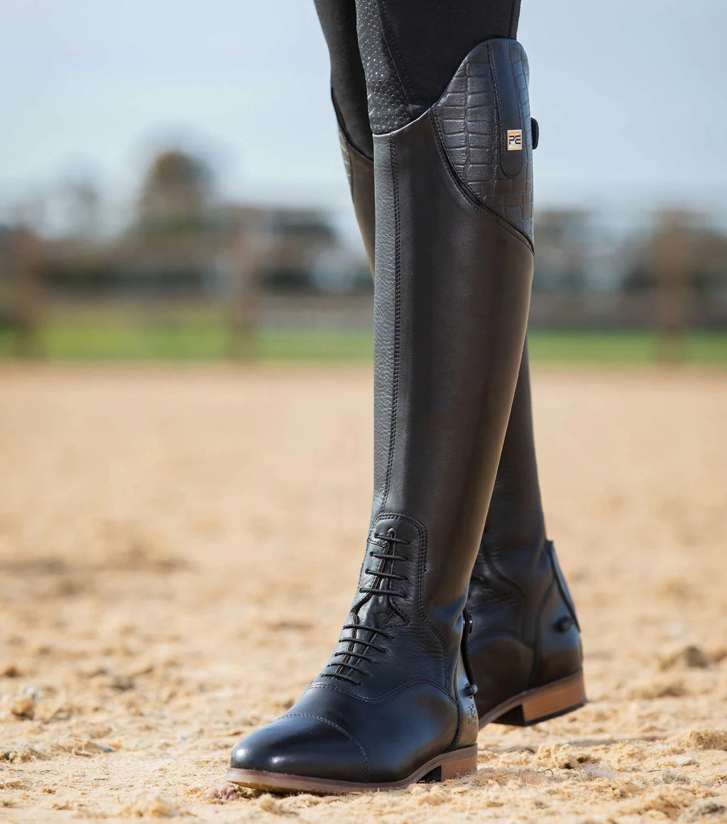 Passaggio Ladies Leather Field Tall Riding Boot