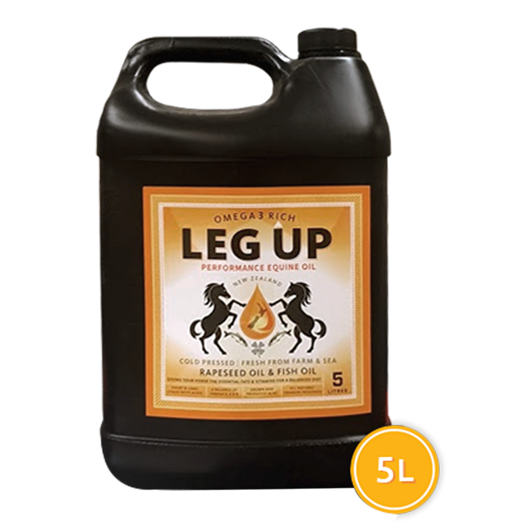 Pure Oil Leg Up Essential Equine Oil 5L